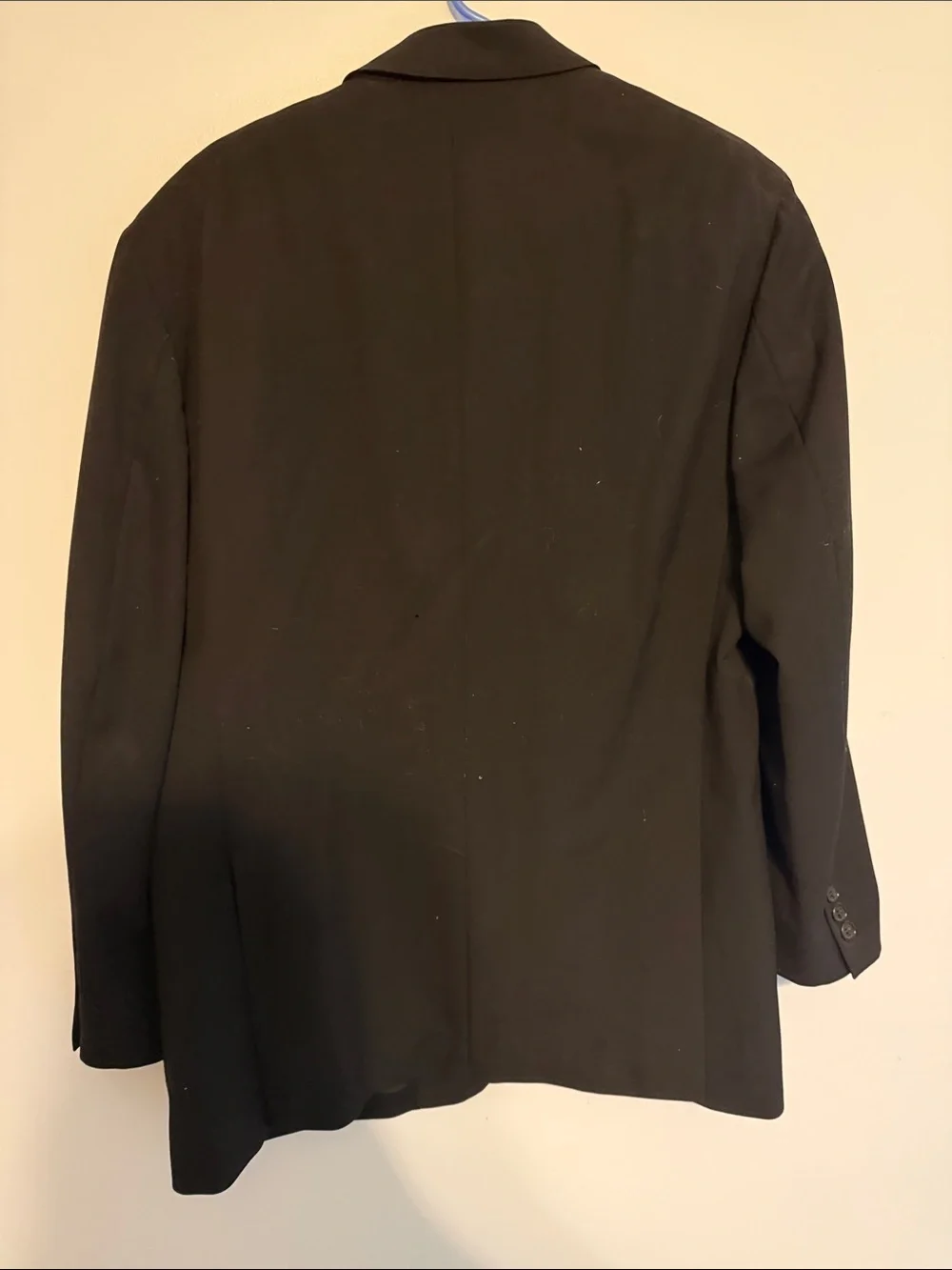 Brooks Black Men's Three-Button Suit Jacket